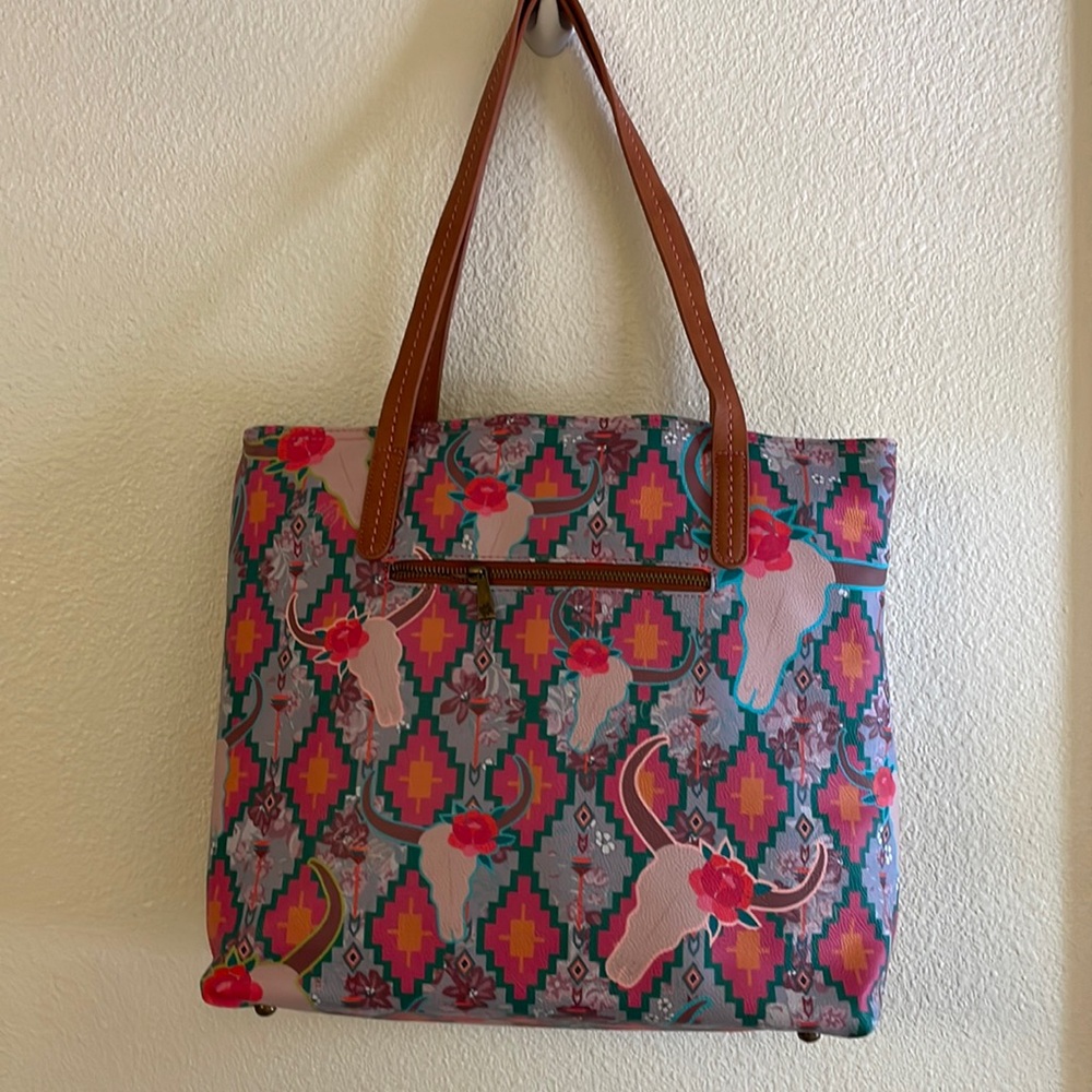 Catchfly Studio Skull Western Bag